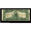 Image 2 : Richland Center, WI - $10 1902 Plain Back Fr. 625 The First NB Ch. # 7901Large notes only from this.