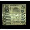 Image 1 : An Assortment of Circulated Third Charter National Bank NotesTrenton, NJ - $10 1902 Plain Back Fr. 6