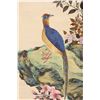 Image 3 : [CHINESE]A "BI CANG LOU ZHU"SEALED CHINESE WATER COLOR PAINTING OF BIRD AND FLOWER L:34" W:13.5"