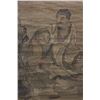 Image 4 : [CHINESE]A "PING SHAN"MARKED CHINESE PAINTING OF FIGURES L:49.5" W:26.3"