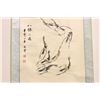 Image 1 : [CHINESE] A CHINESE PAINTING SCROLL OF SHRIMP L:18" W:18.5"