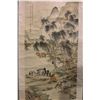 Image 1 : [CHINESE]A "LIU YU SHENG'MAKRED CHINESE PAINTING OF EIGHT HORSES (MINOR DAMAGE) L:65" W:34.5"
