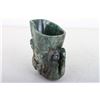 Image 3 : [CHINESE]A JADE CARVED CUP WITH HANDELS L:4" W:2" H:3.5"