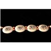 Image 3 : [CHINESE]AN IVORY NECKLACE PAINTED WITH DRAGONS (28g) L:23" DISCLAIMER: This item is restricted from