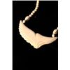 Image 3 : [CHINESE]AN IVORY NECKLACE (19g) L:19.5" W:1" DISCLAIMER: This item is restricted from export out of