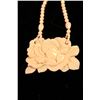 Image 2 : [CHINESE]AN IVORY NECKLACE (20g)   L:19.5" W"1.5" DISCLAIMER: This item is restricted from export ou