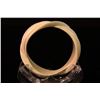 Image 2 : [CHINESE]A TWINE PATTERN IVORY BANGEL (38g)  W:2.45" DISCLAIMER: This item is restricted from export