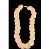 Image 1 : [CHINESE]AN IVORY NECKLACE  (29g) L:14.75" DISCLAIMER: This item is restricted from export out of th