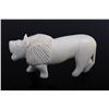 Image 2 : [CHINESE]A IVORY CARVED LION (121g) L:4.2" W:2.5" DISCLAIMER: This item is restricted from export ou