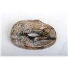 Image 1 : [CHINESE]A JADE PENDANTS CARVED WITH FIGURE OF CHILONG L:2.25" H:1.5"