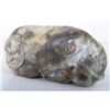 Image 1 : [CHINESE]A  JADE CARVED ELEPHANT SHAPED ORNAMENT  L:6.5" W:2" H:3"
