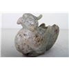 Image 1 : [CHINESE]A  JADE CARVED PHOENIX SHAPED WINE CUP L:6" W:2.25" H:4.5"