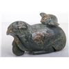 Image 1 : [CHINESE]A  JADE CARVED BIRD SHAPED ORNAMENT  L:5.25" W:2" H:3.5"