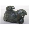 Image 3 : [CHINESE]A  JADE CARVED BIRD SHAPED ORNAMENT  L:5.25" W:2" H:3.5"