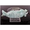 Image 1 : [CHINESE]A  JADE CARVED CHIWEN SHAPED PENDANT  L:4.5" H:1.5"