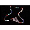 Image 1 : [CHINESE]A COLORFUL CRYSTAL NECKLACE L:15" H:1.75"