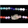 Image 2 : [CHINESE]A COLORFUL CRYSTAL NECKLACE L:15" H:1.75"