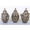 Image 1 : [CHINESE]A SET OF TIBETAN SLIVER TEA POT WITH PHOENIX HEAD(3 ITEMS)(MEASURED WITH THE LARGEST ITEM) 