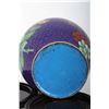 Image 2 : [CHINESE]A PAIR OF CLOISONN ENAMEL VASE PAINTED WITH FLOWRES  W:3.25" H:6.5"