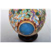 Image 3 : [CHINESE]A SET OF  CLOISONN ENAMEL JAR PAINTED WITH FLOWERS (4 ITEMS)(MEASURED WITH THE LAGREST ITEM
