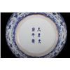 Image 3 : [CHINESE]A PAIR OF "DA QING GUANG XU NIAN ZHI" MARKED BLUE AND WHITE BOX PAINTED WITH DRAGONS  W:10.