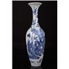 Image 1 : [CHINESE]A "DA QING YONG ZHENG NIAN ZHI"MARKED BLUE AND WHITE VASE PAINTED WITH FIGURES W:3.25" H:11