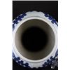 Image 3 : [CHINESE]A "DA QING QIAN LONG NIAN ZHI"MARKED BLUE AND WHITE PORCELAIN VASE PAINTED WITH TWINE PATTE