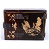 Image 2 : [CHINESE]A ROSEWOOD DRESSING BOX INLAID WITH BONES   L:5" W:6.5" H:3"