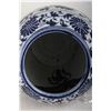 Image 3 : [CHINESE]A BLUE AND WHITE JAR PAINTED WITH PHOENIX AND PEONY W:9" H:11.5"