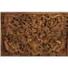 Image 4 : [CHINESE]A SET OF "QIAN LONG NIAN KE"MARKED GILT WINDOW DECORATION WITH FIGURES AND DRAGONS  L:15.5"