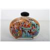 Image 1 : [CHINESE]A  INSIDE PAINTING SNUFF BOTTLE PAINTED WITH THE FIGURES OF BUDDHA L:4.75" W:1.5" H:4.5"