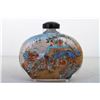 Image 1 : [CHINESE]A  INSIDE PAINTING SNUFF BOTTLE PAINTED WITH THE STORY OF THE WATER MARGIN  L:5" W:1.5" H:4