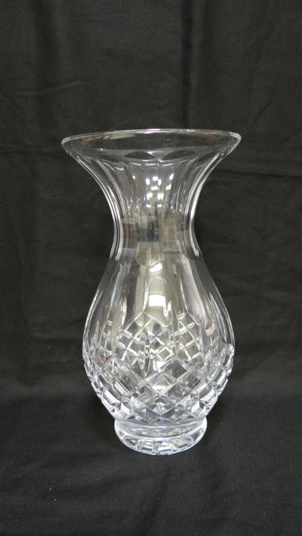 Galway Irish Crystal 10" vase, new in box