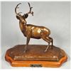Image 1 : G.C. Wentworth, Mule Deer, Bronze, 8/10, 10"h x 10.5"w