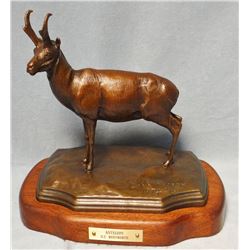 G.C. Wentworth, Antelope, Bronze, 2-20, 7.5" h x 7"w