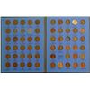 Image 2 : Lincoln Head cent partial folder, 1941-1967, 80 coins, incl. 1943 war pennies, missing only 7 coins,