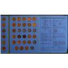 Image 3 : Lincoln Head cent partial folder, 1941-1967, 80 coins, incl. 1943 war pennies, missing only 7 coins,