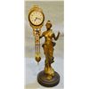 Image 1 : Lady statue wiggle tail clock, crossed arrow trademarks