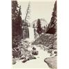 Image 1 : CARLETON WATKINS, (American 1829-1916), piwyac, THE VERNAL FALLS, YOSEMITE, "Piwyac, The Vernal F...