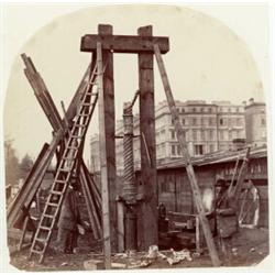 attributed to, B. L. SPACKMAN, (British, active 1850s and 1860s), (CONSTRUCTION OF THE 1862 INTER...