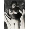 Image 1 : FRANTISEK DRTIKOL, (Czech, 1883-1961), UNTITLED NUDE, stamped "Povoleno stát zastup. 2./V. 1925, ...