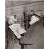 Image 1 : WEEGEE (arthur fellig), (American, 1899-1968), 'FORWARD' READER, 2 artist's stamps on verso, gela...
