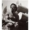 Image 1 : BERENICE ABBOTT, (American, 1898-1991), LUMBERJACK, CALIFORNIA, (RED RIVER LOGGING COMPANY), sign...
