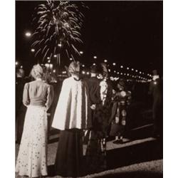 BRASSAÏ (GYULA HALÁSZ), (French, b. Transylvania, 1899-1984), GRANDE NUIT à LONGCHAMP, artist's c...