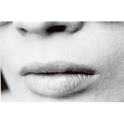 NORMAN PARKINSON, (British, 1913-1990), CELIA'S MOUTH, gelatin silver print, 93/4 x 143/8 in. (24...