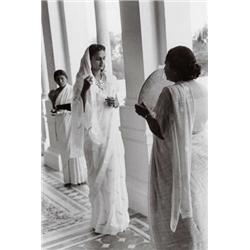 HENRI CARTIER-BRESSON, (French, b. 1908), BARODA, INDIA (THE SACRED MAHARANCE OF BARODA IN HER PA...