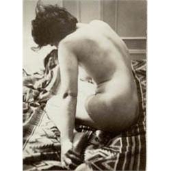 JOSEPH KAPLAN, (American, 1900-1980), NUDE, gelatin silver print, 47/8 x 31/4 in. (12.4 x 8.3 cm)...