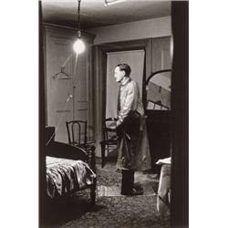 DIANE ARBUS, (American, 1923-1971), THE BACKWARDS MAN IN HIS, HOTEL ROOM, N.Y.C., Arbus Estate co...