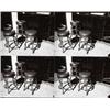 Image 1 : ANDY WARHOL, (American, 1928-1987), UNTITLED, 4 stitched gelatin silver prints, hinged to black m...