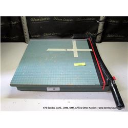 PREMIER 18" PAPER CUTTER (print sequence:) A-002